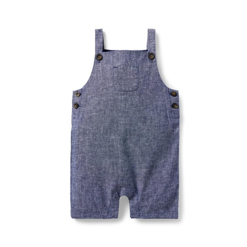 Baby Linen-Cotton Overall - Janie And Jack